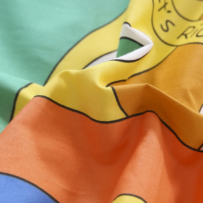 91家纺网 家纺一手货源 找家纺 2025年新款幼儿园全棉被子三件套宝宝入园纯棉六件套被褥午睡被套音乐恐龙