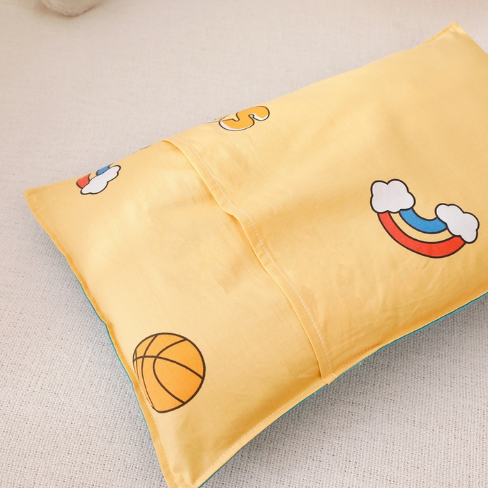 91家纺网 家纺一手货源 找家纺 2025年新款幼儿园全棉被子三件套宝宝入园纯棉六件套被褥午睡被套运动恐龙