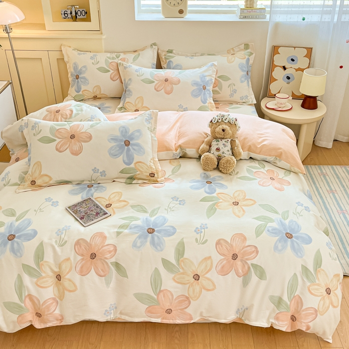 91家纺网 家纺一手货源 找家纺 （总）菲梵家纺 2025新款亲肤舒适全棉纯棉活性印染单品系列单被套单品被套被套单件-第二批