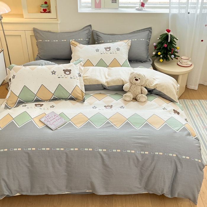 91家纺网 家纺一手货源 找家纺 （总）菲梵家纺 2025新款亲肤舒适全棉纯棉活性印染单品系列单被套单品被套被套单件-第二批