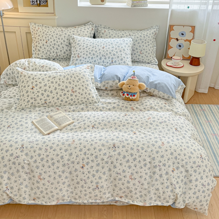 91家纺网 家纺一手货源 找家纺 （总）菲梵家纺 2025新款亲肤舒适全棉纯棉活性印染单品系列单被套单品被套被套单件-第二批