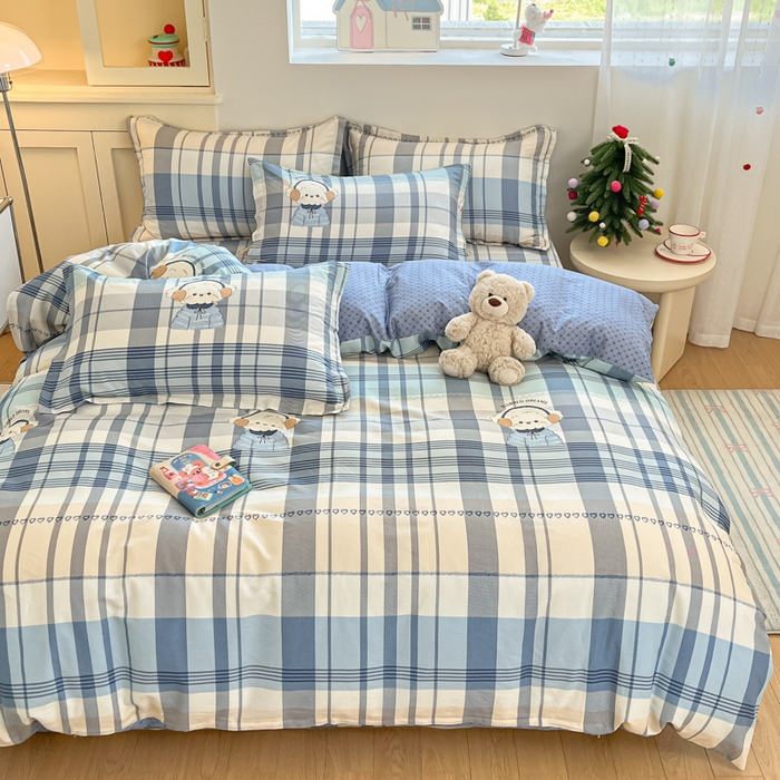 91家纺网 家纺一手货源 找家纺 （总）菲梵家纺 2025新款亲肤舒适全棉纯棉活性印染单品系列单被套单品被套被套单件-第二批