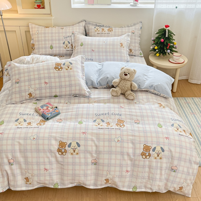 91家纺网 家纺一手货源 找家纺 （总）菲梵家纺 2025新款亲肤舒适全棉纯棉活性印染单品系列单被套单品被套被套单件-第二批