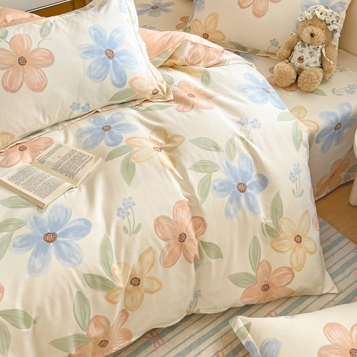 91家纺网 家纺一手货源 找家纺 （总）菲梵家纺 2025新款亲肤舒适全棉纯棉活性印染单品系列单床笠单品床笠床笠单件-第二批