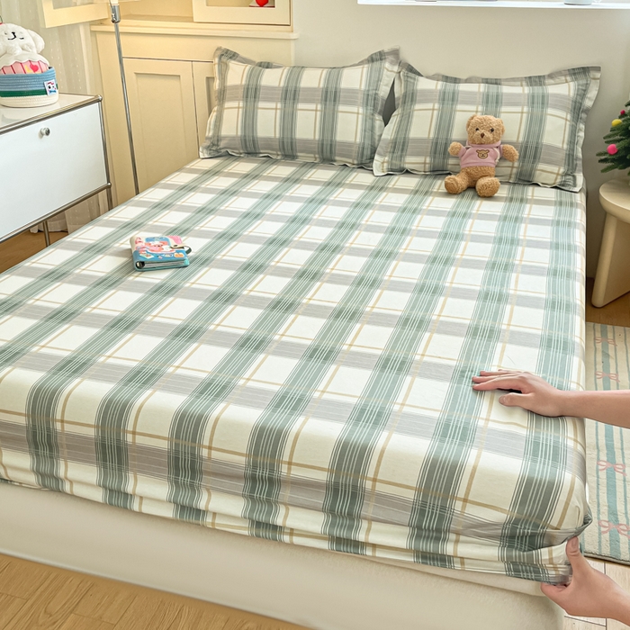 91家纺网 家纺一手货源 找家纺 （总）菲梵家纺 2025新款亲肤舒适全棉纯棉活性印染单品系列单床笠单品床笠床笠单件-第二批