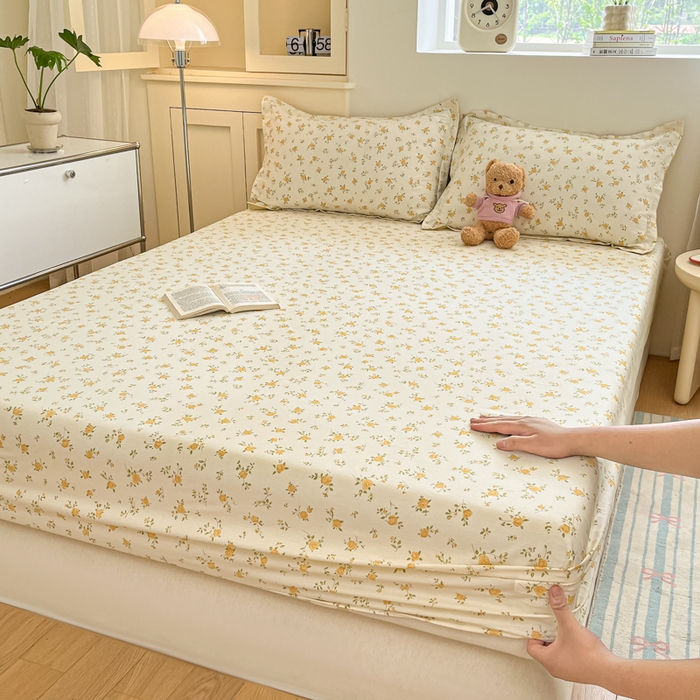 91家纺网 家纺一手货源 找家纺 （总）菲梵家纺 2025新款亲肤舒适全棉纯棉活性印染单品系列单床笠单品床笠床笠单件-第二批