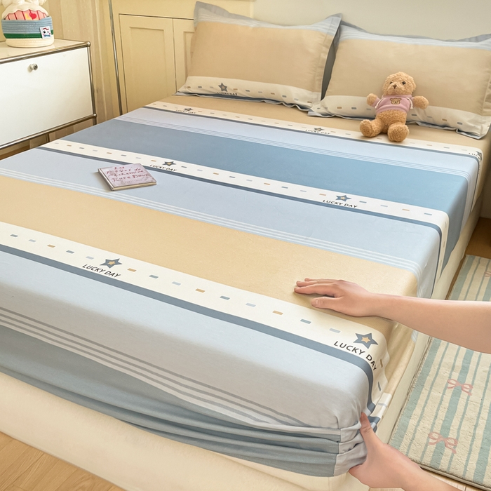 91家纺网 家纺一手货源 找家纺 （总）菲梵家纺 2025新款亲肤舒适全棉纯棉活性印染单品系列单床笠单品床笠床笠单件-第二批