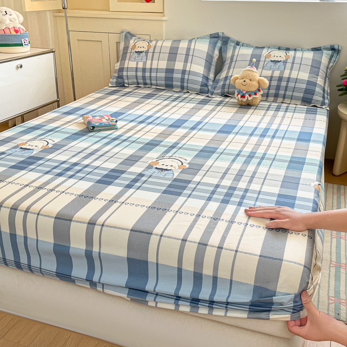 91家纺网 家纺一手货源 找家纺 （总）菲梵家纺 2025新款亲肤舒适全棉纯棉活性印染单品系列单床笠单品床笠床笠单件-第二批