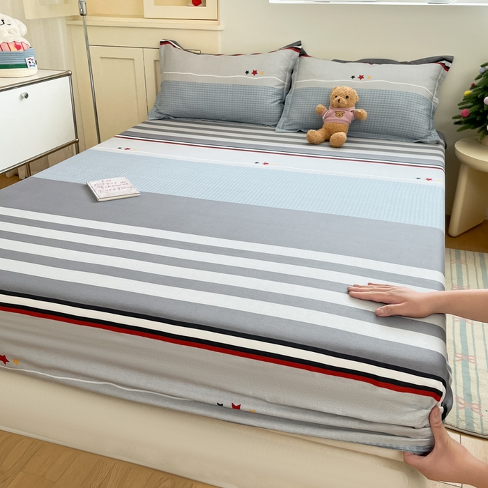 91家纺网 家纺一手货源 找家纺 （总）菲梵家纺 2025新款亲肤舒适全棉纯棉活性印染单品系列单床笠单品床笠床笠单件-第二批