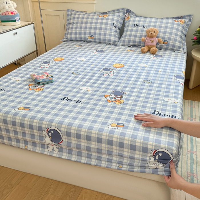 91家纺网 家纺一手货源 找家纺 （总）菲梵家纺 2025新款亲肤舒适全棉纯棉活性印染单品系列单床笠单品床笠床笠单件-第二批