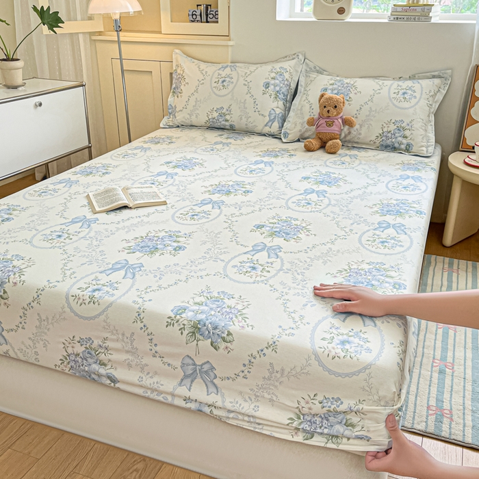 91家纺网 家纺一手货源 找家纺 （总）菲梵家纺 2025新款亲肤舒适全棉纯棉活性印染单品系列单床笠单品床笠床笠单件-第二批