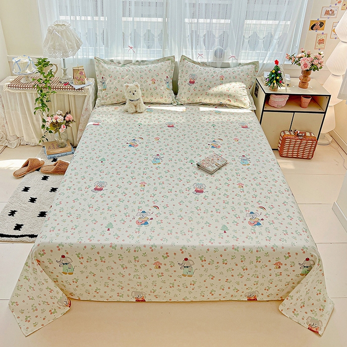 91家纺网 家纺一手货源 找家纺 （总）依庭2025新款12868全棉纯棉单床单单品床单床单单件