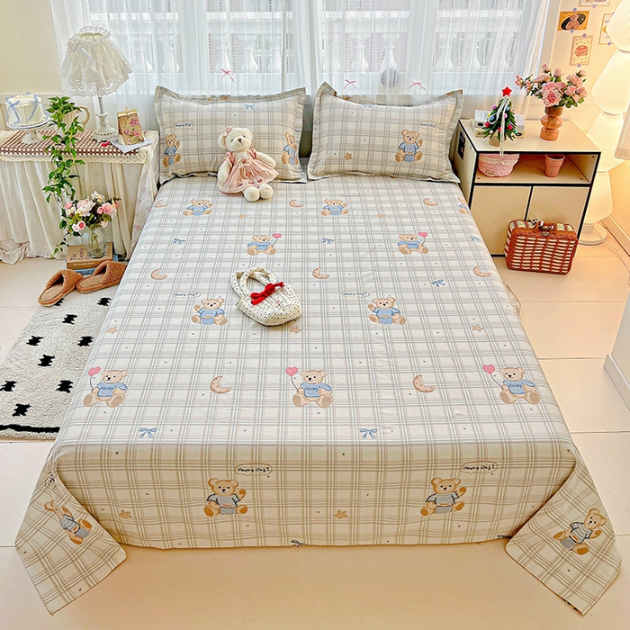 91家纺网 家纺一手货源 找家纺 （总）依庭2025新款12868全棉纯棉单床单单品床单床单单件