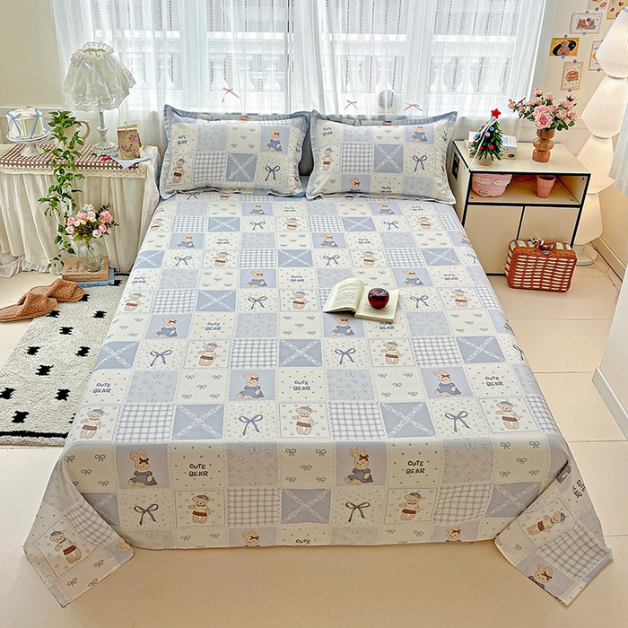 91家纺网 家纺一手货源 找家纺 （总）依庭2025新款12868全棉纯棉单床单单品床单床单单件