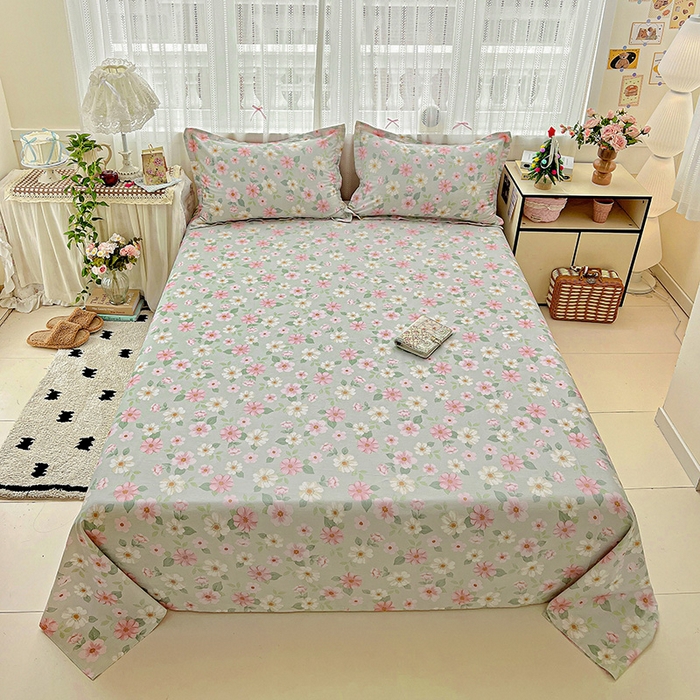 91家纺网 家纺一手货源 找家纺 （总）依庭2025新款12868全棉纯棉单床单单品床单床单单件