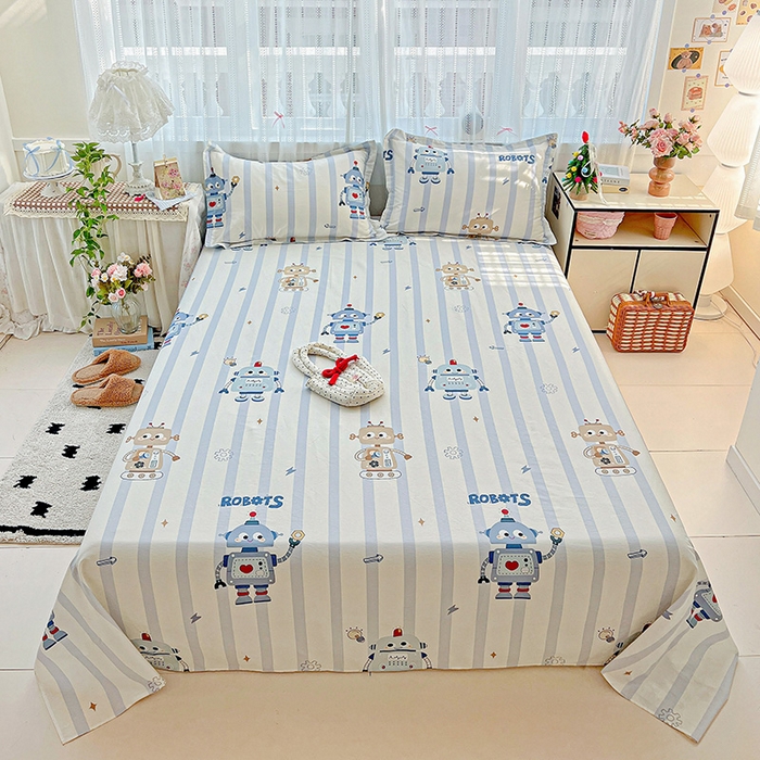 91家纺网 家纺一手货源 找家纺 （总）依庭2025新款12868全棉纯棉单床单单品床单床单单件