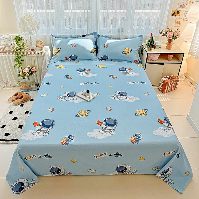 91家纺网 家纺一手货源 找家纺 （总）依庭2025新款12868全棉纯棉单床单单品床单床单单件