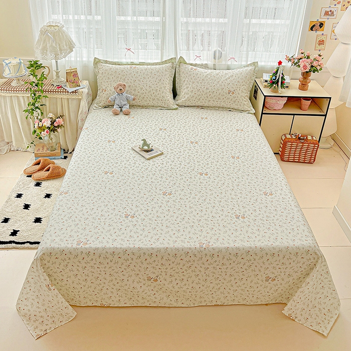 91家纺网 家纺一手货源 找家纺 （总）依庭2025新款12868全棉纯棉单床单单品床单床单单件