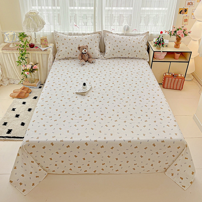 91家纺网 家纺一手货源 找家纺 （总）依庭2025新款12868全棉纯棉单床单单品床单床单单件