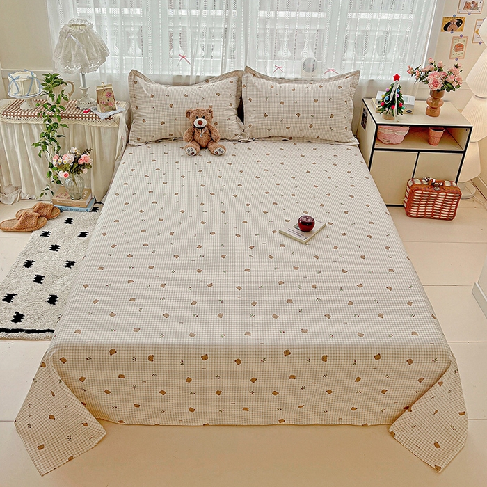 91家纺网 家纺一手货源 找家纺 （总）依庭2025新款12868全棉纯棉单床单单品床单床单单件