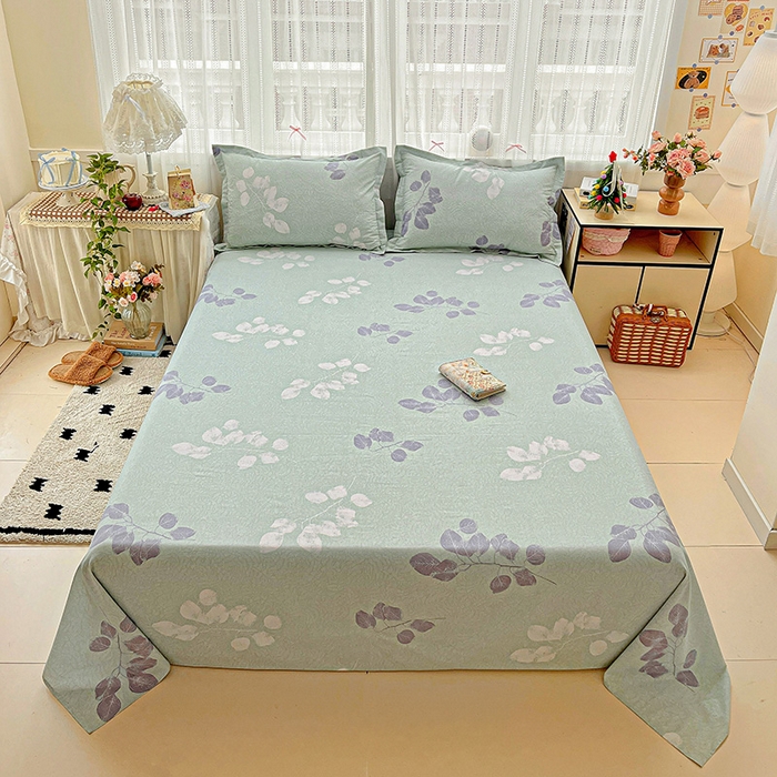 91家纺网 家纺一手货源 找家纺 （总）依庭2025新款12868全棉纯棉单床单单品床单床单单件