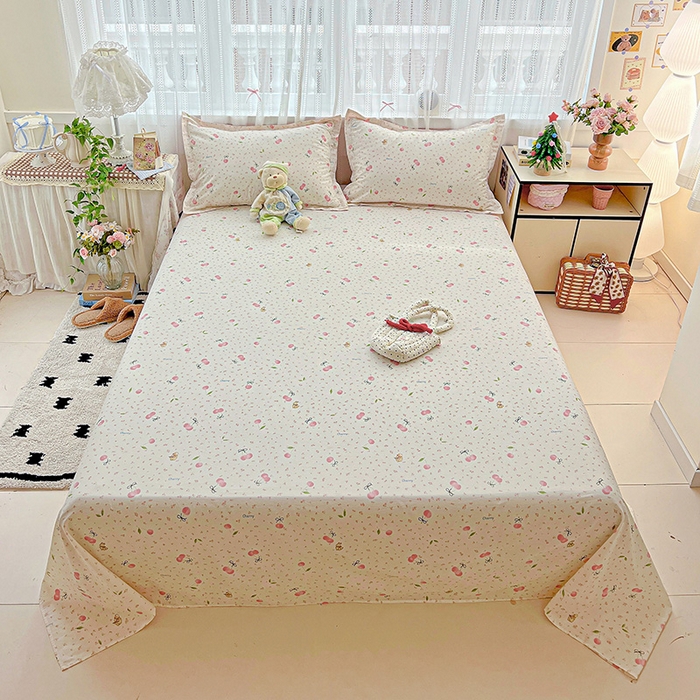 91家纺网 家纺一手货源 找家纺 （总）依庭2025新款12868全棉纯棉单床单单品床单床单单件