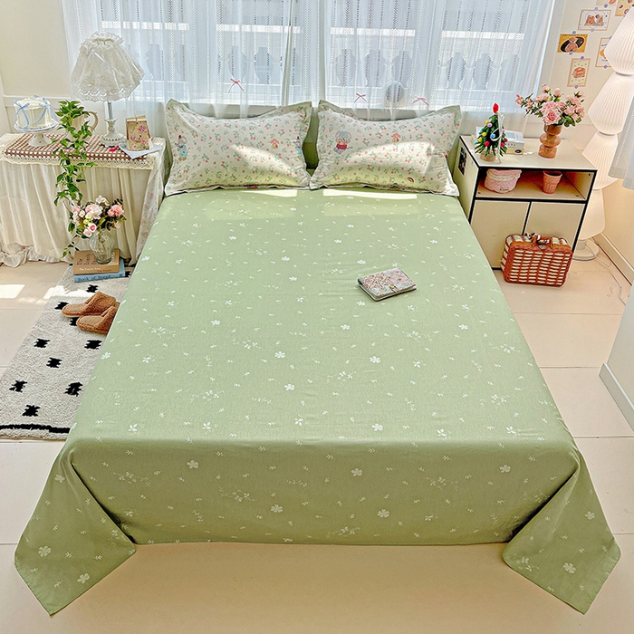 91家纺网 家纺一手货源 找家纺 （总）依庭2025新款12868全棉纯棉单床单单品床单床单单件