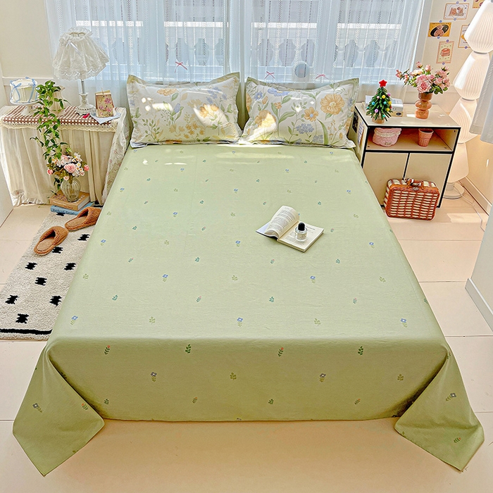 91家纺网 家纺一手货源 找家纺 （总）依庭2025新款12868全棉纯棉单床单单品床单床单单件