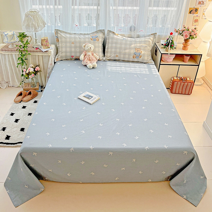 91家纺网 家纺一手货源 找家纺 （总）依庭2025新款12868全棉纯棉单床单单品床单床单单件