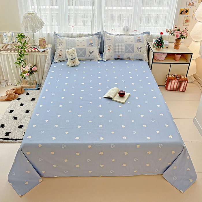 91家纺网 家纺一手货源 找家纺 （总）依庭2025新款12868全棉纯棉单床单单品床单床单单件