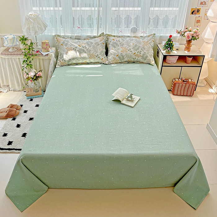 91家纺网 家纺一手货源 找家纺 （总）依庭2025新款12868全棉纯棉单床单单品床单床单单件