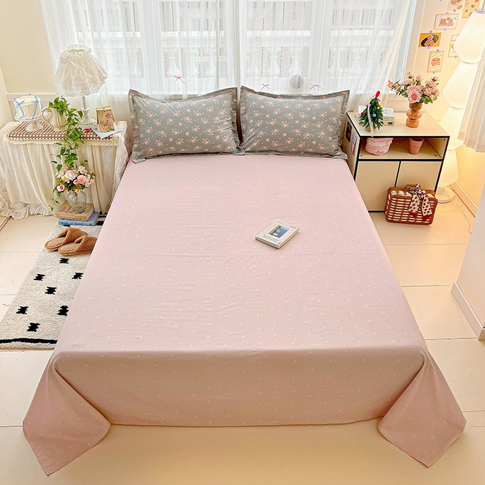 91家纺网 家纺一手货源 找家纺 （总）依庭2025新款12868全棉纯棉单床单单品床单床单单件