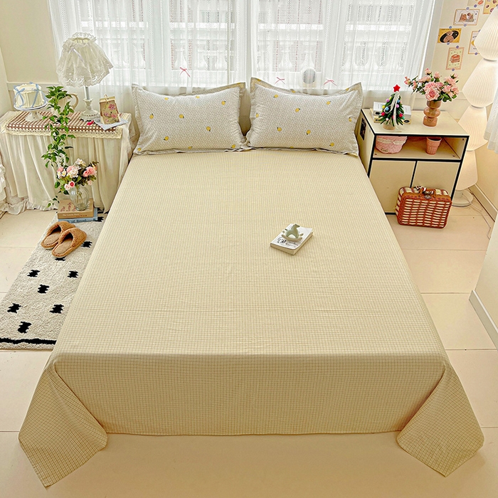 91家纺网 家纺一手货源 找家纺 （总）依庭2025新款12868全棉纯棉单床单单品床单床单单件