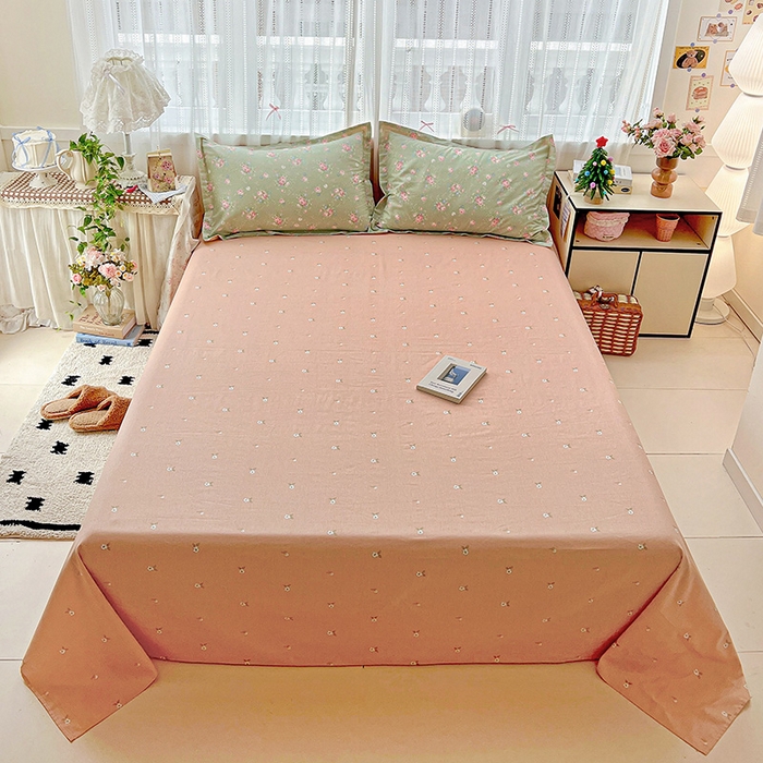 91家纺网 家纺一手货源 找家纺 （总）依庭2025新款12868全棉纯棉单床单单品床单床单单件