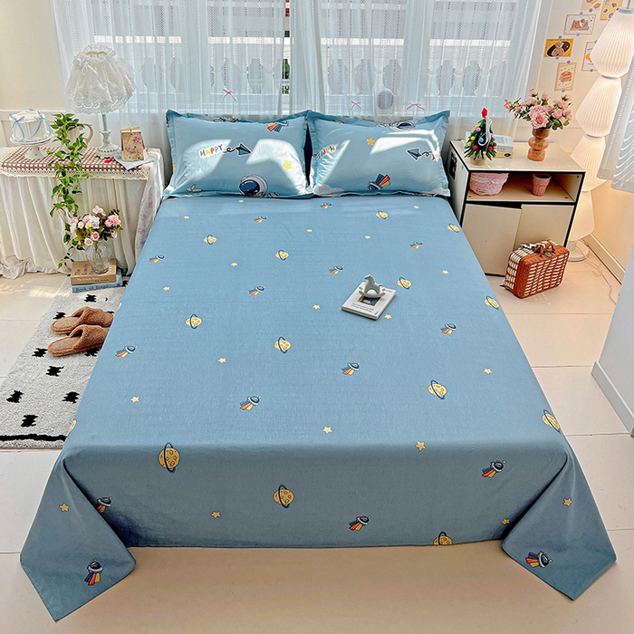 91家纺网 家纺一手货源 找家纺 （总）依庭2025新款12868全棉纯棉单床单单品床单床单单件