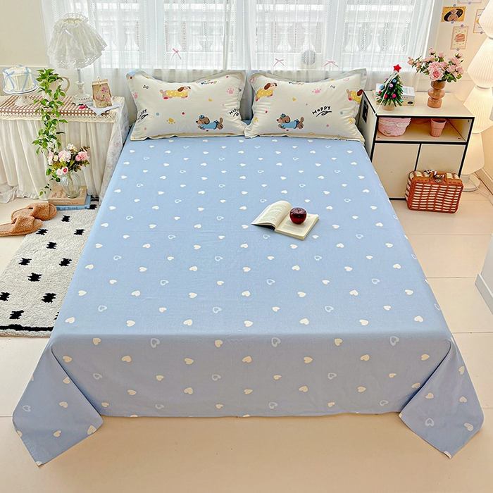 91家纺网 家纺一手货源 找家纺 （总）依庭2025新款12868全棉纯棉单床单单品床单床单单件