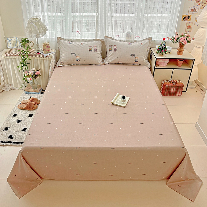 91家纺网 家纺一手货源 找家纺 （总）依庭2025新款12868全棉纯棉单床单单品床单床单单件