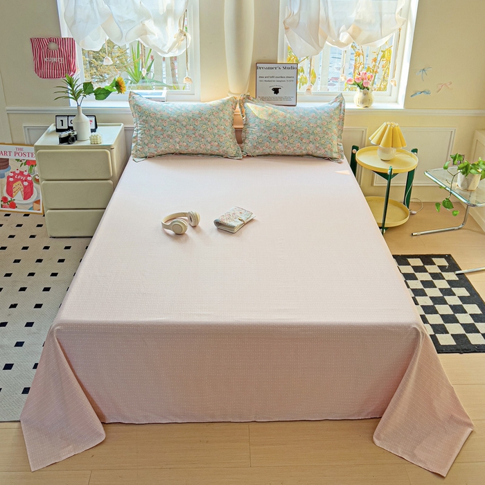 91家纺网 家纺一手货源 找家纺 （总）依庭2025新款12868全棉纯棉单床单单品床单床单单件