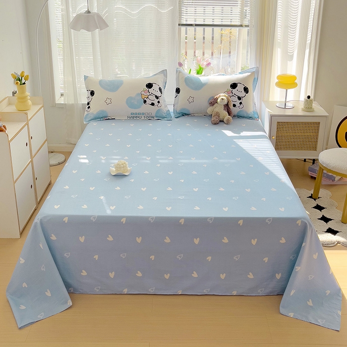 91家纺网 家纺一手货源 找家纺 （总）依庭2025新款12868全棉纯棉单床单单品床单床单单件