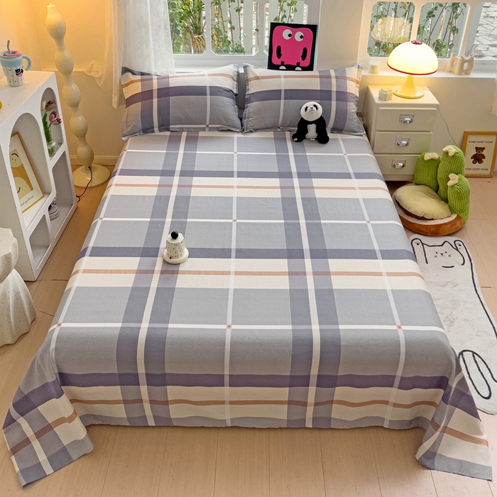 91家纺网 家纺一手货源 找家纺 （总）依庭2025新款12868全棉纯棉单床单单品床单床单单件