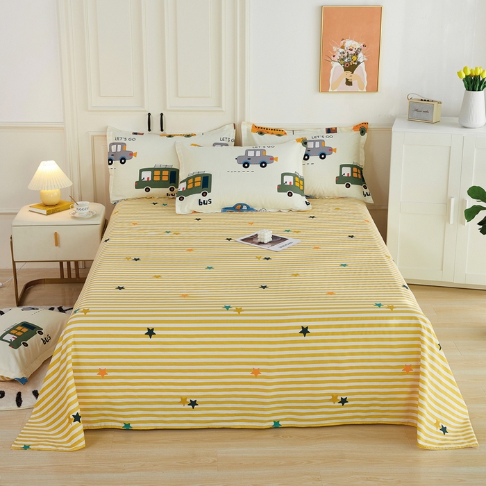 91家纺网 家纺一手货源 找家纺 （总）依庭2025新款12868全棉纯棉单床单单品床单床单单件