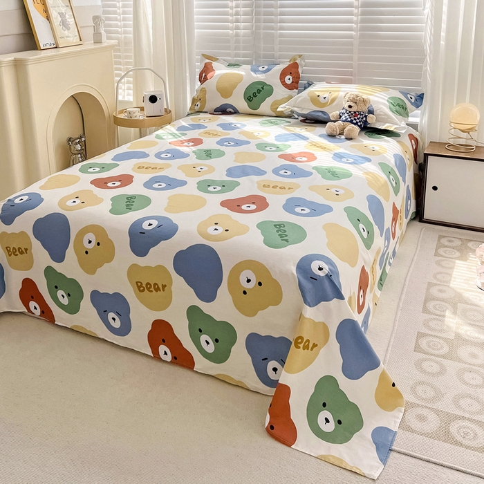 91家纺网 家纺一手货源 找家纺 （总）依庭2025新款12868全棉纯棉单床单单品床单床单单件