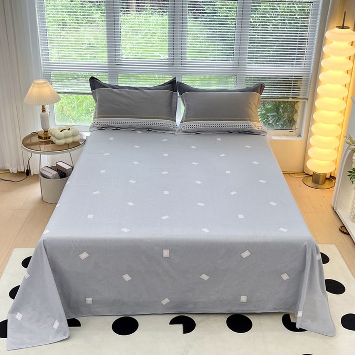 91家纺网 家纺一手货源 找家纺 （总）依庭2025新款12868全棉纯棉单床单单品床单床单单件