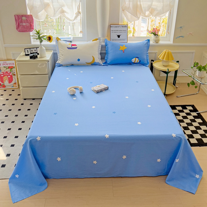 91家纺网 家纺一手货源 找家纺 （总）依庭2025新款12868全棉纯棉单床单单品床单床单单件