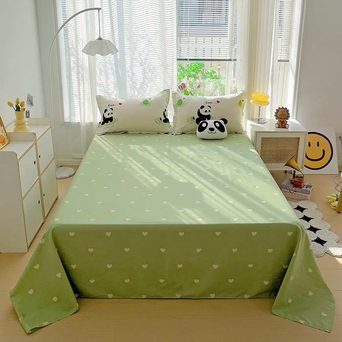 91家纺网 家纺一手货源 找家纺 （总）依庭2025新款12868全棉纯棉单床单单品床单床单单件