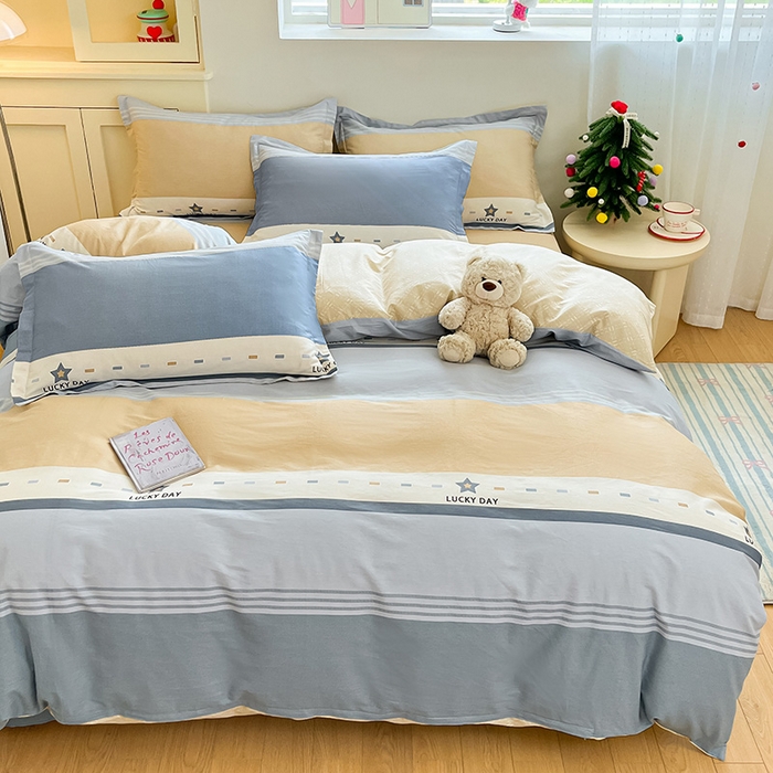 91家纺网 家纺一手货源 找家纺 （总）菲梵家纺 2025新款全棉印花系列四件套