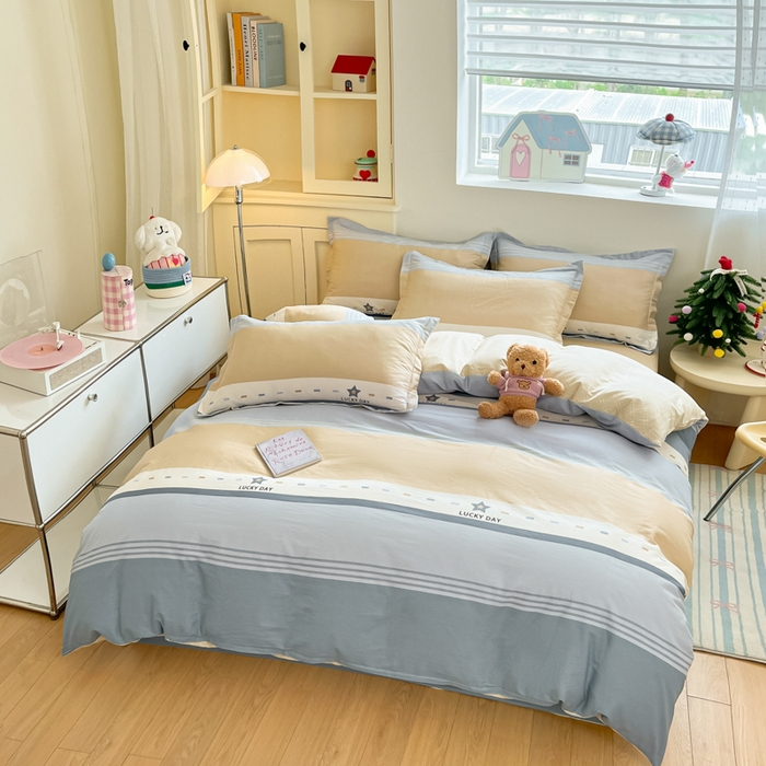 91家纺网 家纺一手货源 找家纺 （总）菲梵家纺 2025新款全棉印花系列四件套