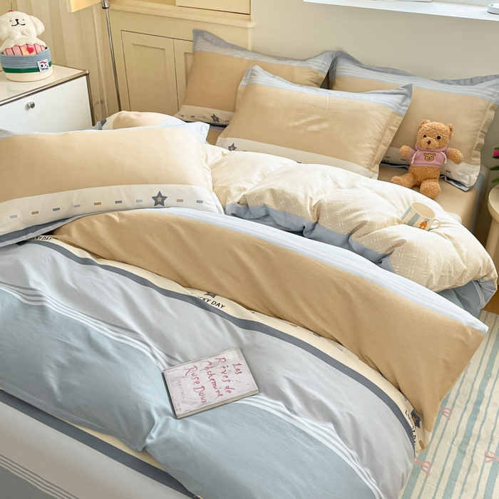 91家纺网 家纺一手货源 找家纺 （总）菲梵家纺 2025新款全棉印花系列四件套