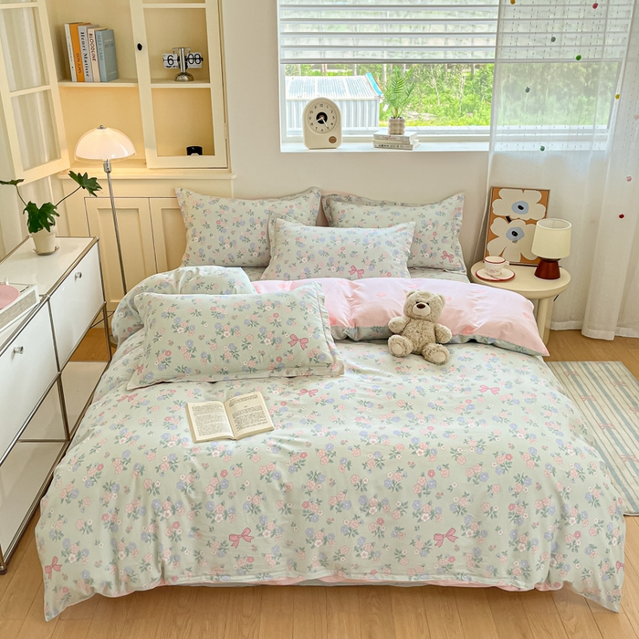 91家纺网 家纺一手货源 找家纺 （总）菲梵家纺 2025新款全棉印花系列四件套