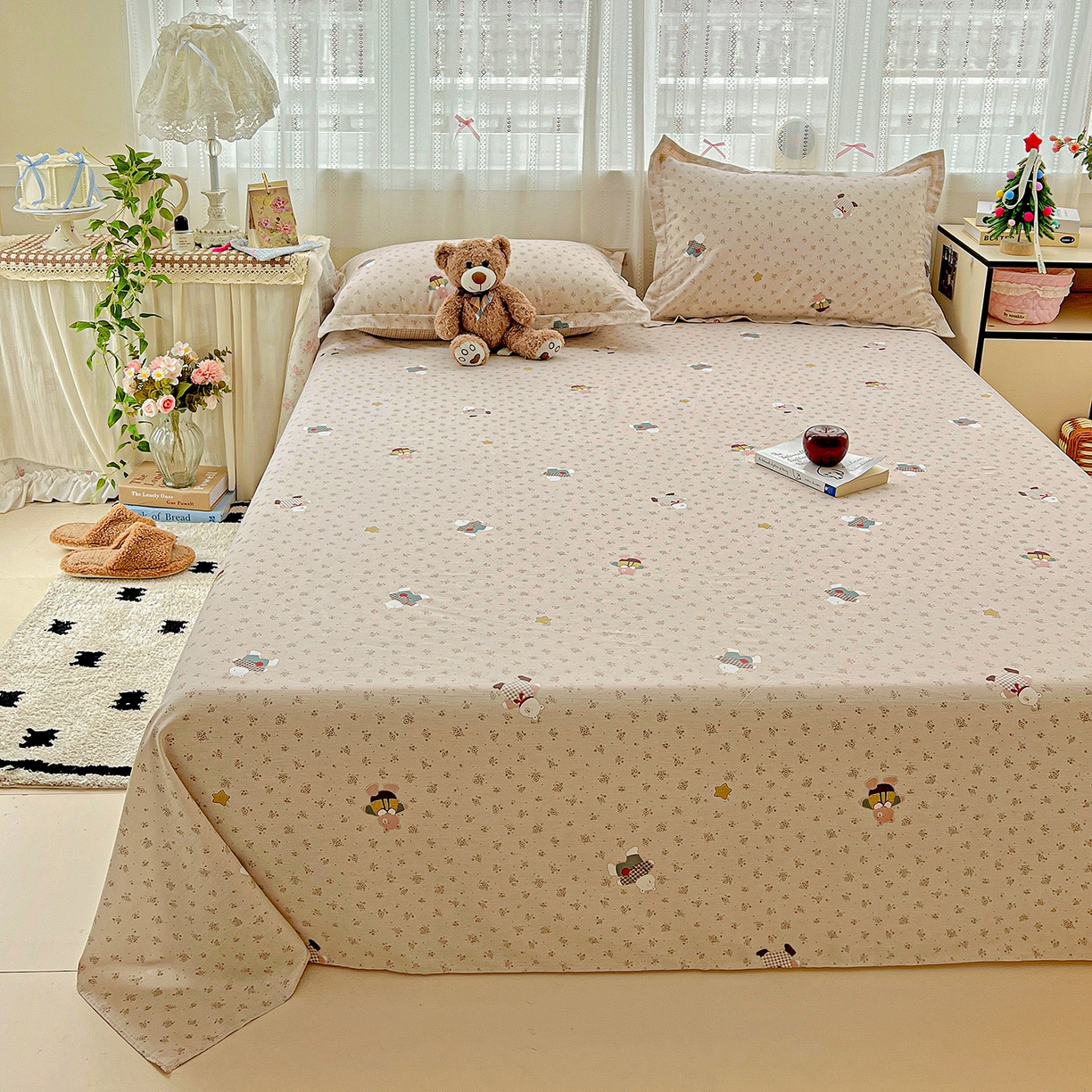 91家纺网 家纺一手货源 找家纺 （总）依庭2025新款12868全棉纯棉单床单单品床单床单单件